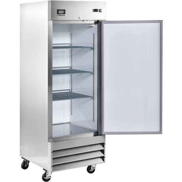 Reach-in Freezer, 1 Door, 29W x 32-1/4D x 82-1/2H, 23 Cu. Ft., Nexel, Mfr#: CFD-1FF-HC
